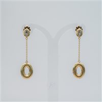Boucles d'oreilles Nanis Femme Olga in Or jaune Diamante 0.08 Ct OS15-470 - OS15-470